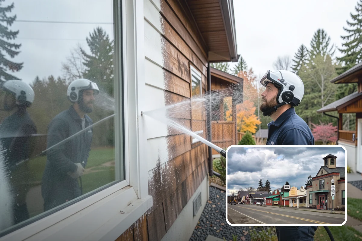Iron Fence Washing in Roy, Pierce County, WA - Clears grime lodged in scrollwork and decorative detail