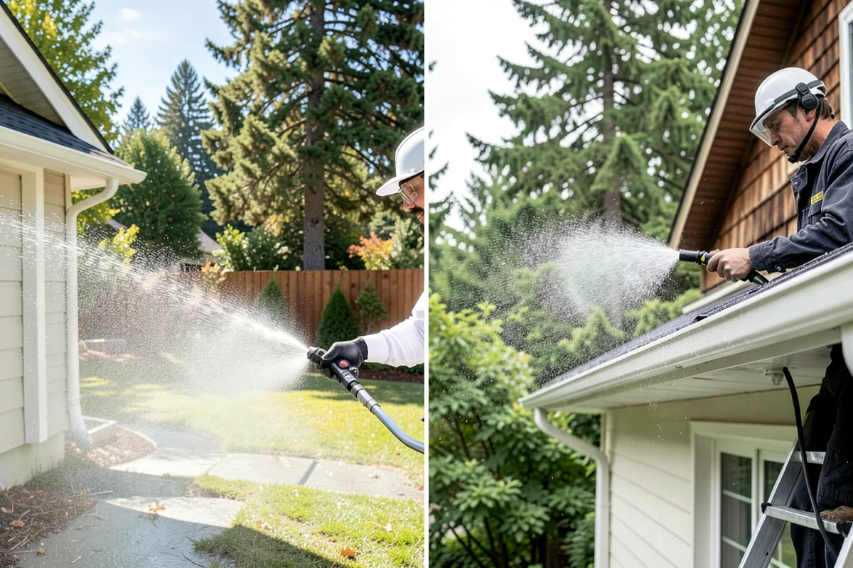Iron Fence Washing in SeaTac, King County, WA - Inspect the coating and note any rust or chipping