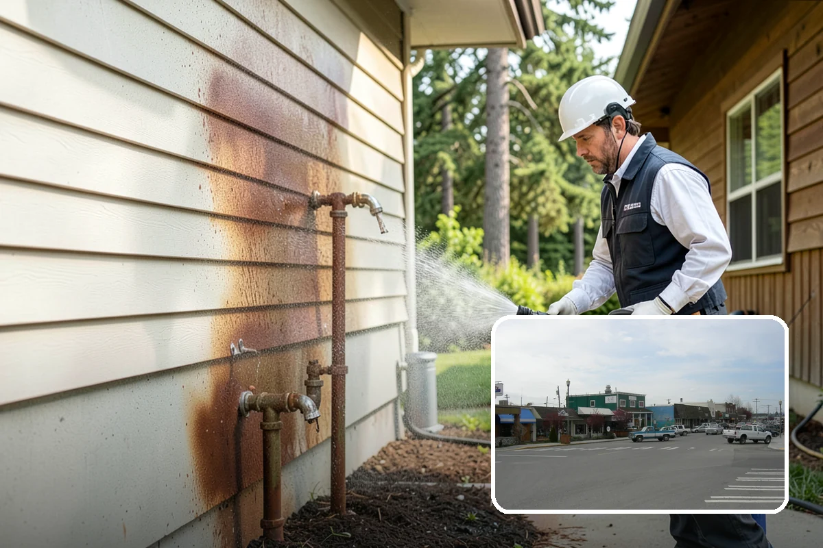 Iron Fence Washing in Stanwood, Snohomish County, WA - Clears grime lodged in scrollwork and decorative detail