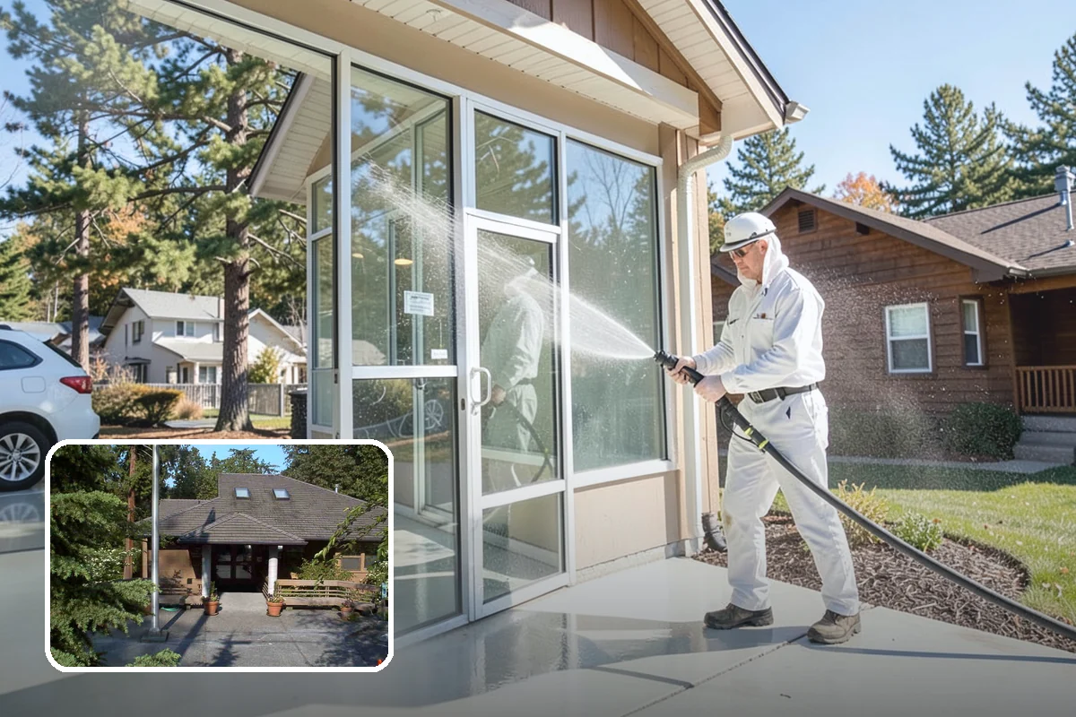 Iron Fence Washing in Yarrow Point, King County, WA - Clears grime lodged in scrollwork and decorative detail