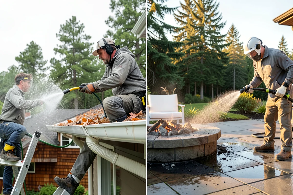 Irrigation Rust Removal in Arlington, Snohomish County, WA - Locate the rust staining and the irrigation cause