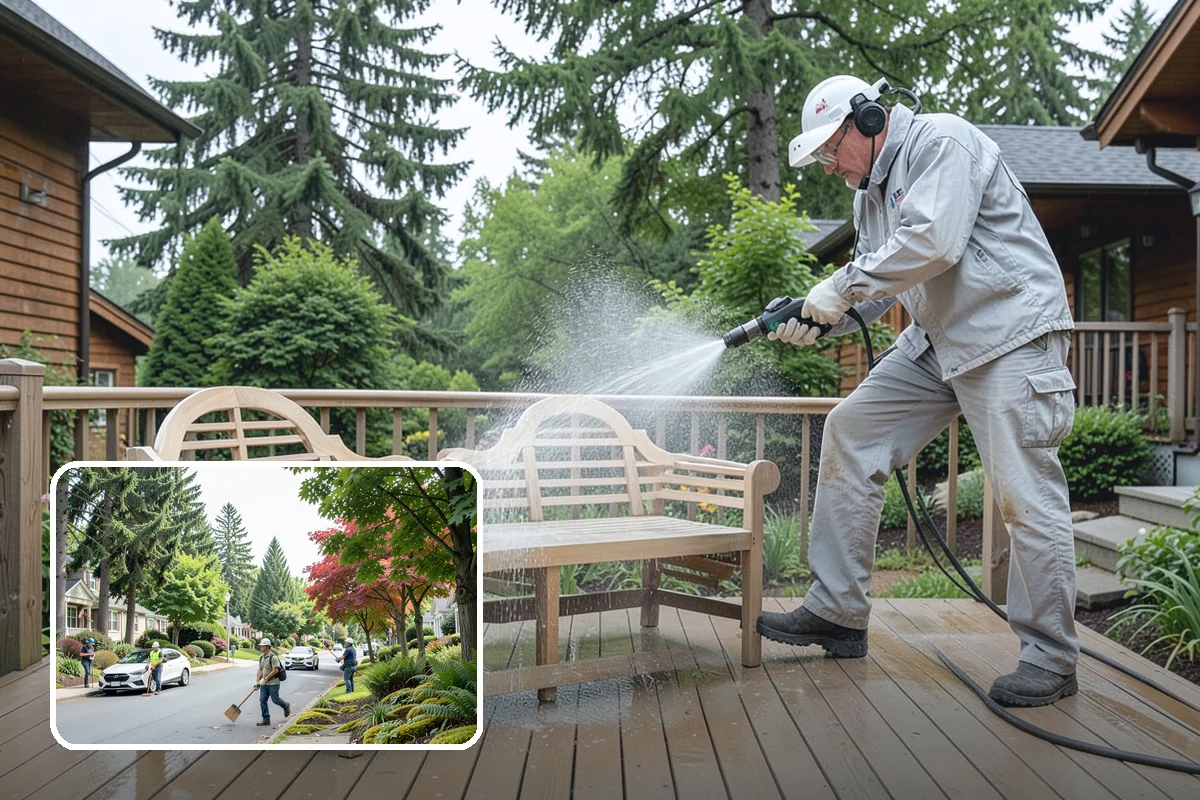 Irrigation Rust Removal in Beaux Arts Village, King County, WA - Chemically dissolves iron-based irrigation rust