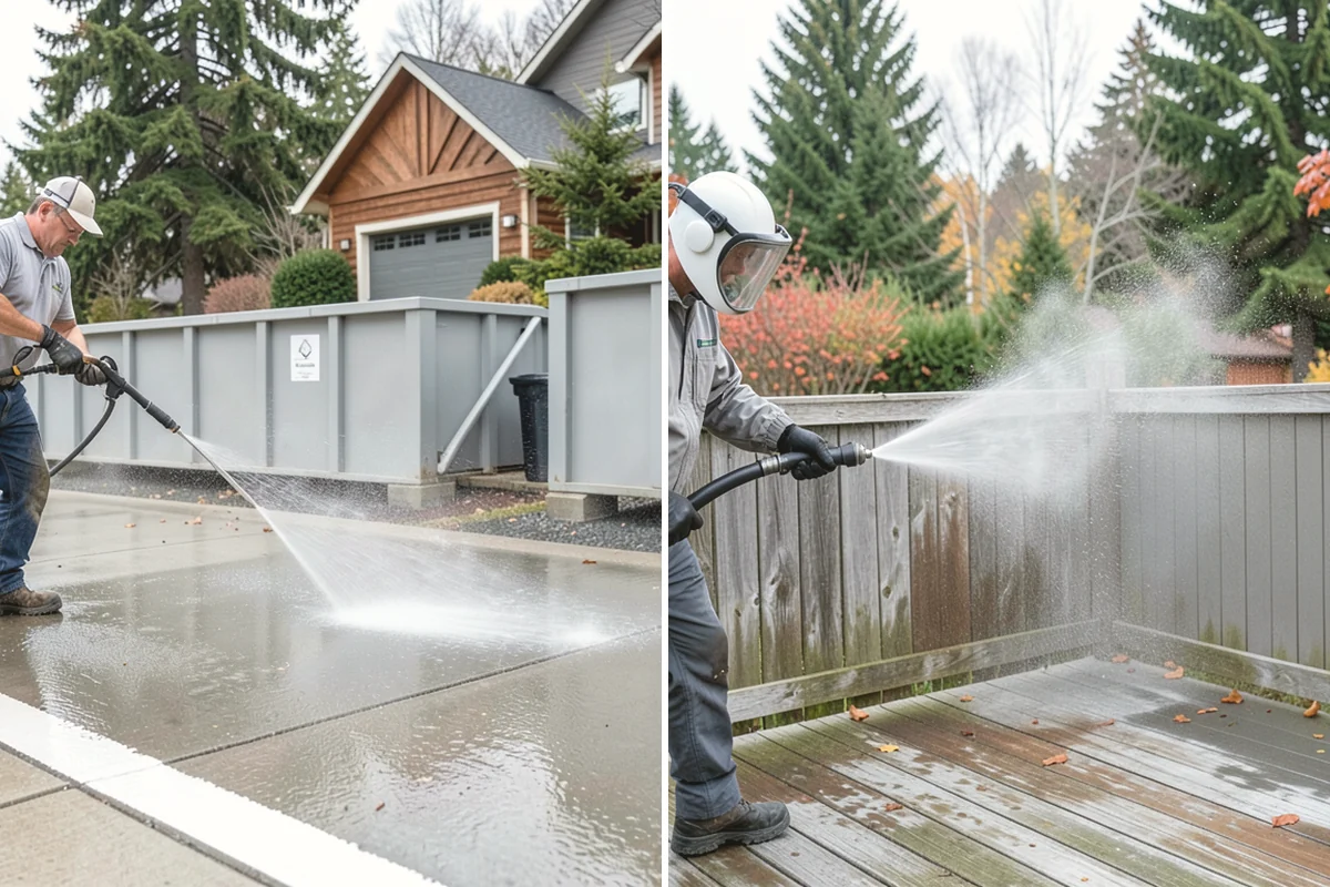 Irrigation Rust Removal in Black Diamond, King County, WA - Locate the rust staining and the irrigation cause