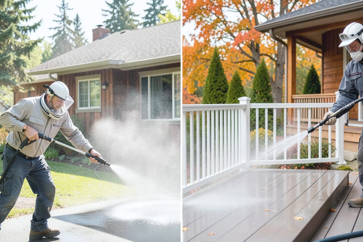 Irrigation Rust Removal in Bonney Lake, Pierce County, WA - Locate the rust staining and the irrigation cause