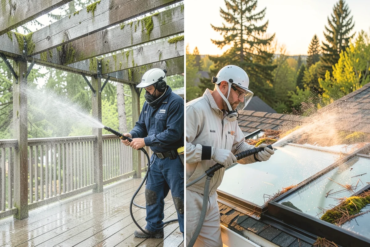 Irrigation Rust Removal in Burlington, Skagit County, WA - Locate the rust staining and the irrigation cause