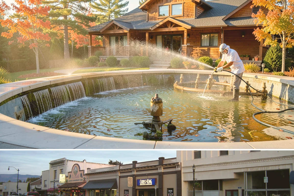 Irrigation Rust Removal in Burlington, Skagit County, WA - Remove irrigation rust during the summer watering season when the staining is active, and adjust sprinklers to prevent recurrence.