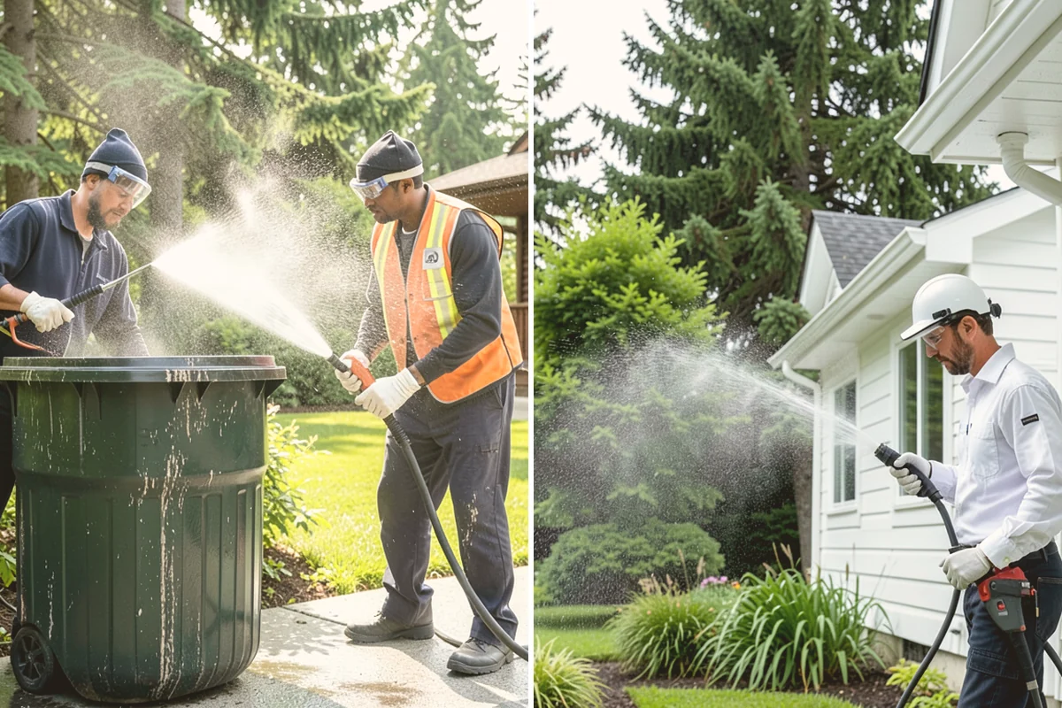 Irrigation Rust Removal in Eatonville, Pierce County, WA - Locate the rust staining and the irrigation cause