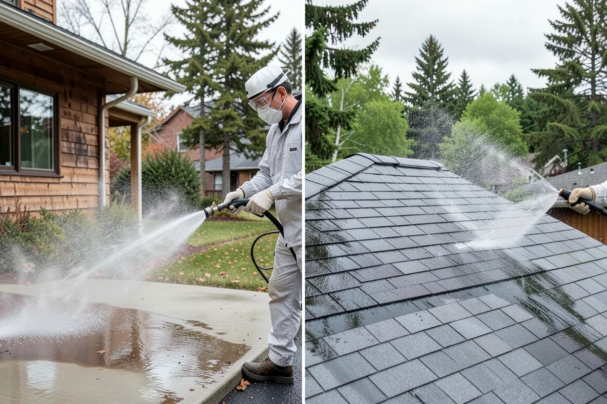Irrigation Rust Removal in Lakewood, Pierce County, WA - Locate the rust staining and the irrigation cause