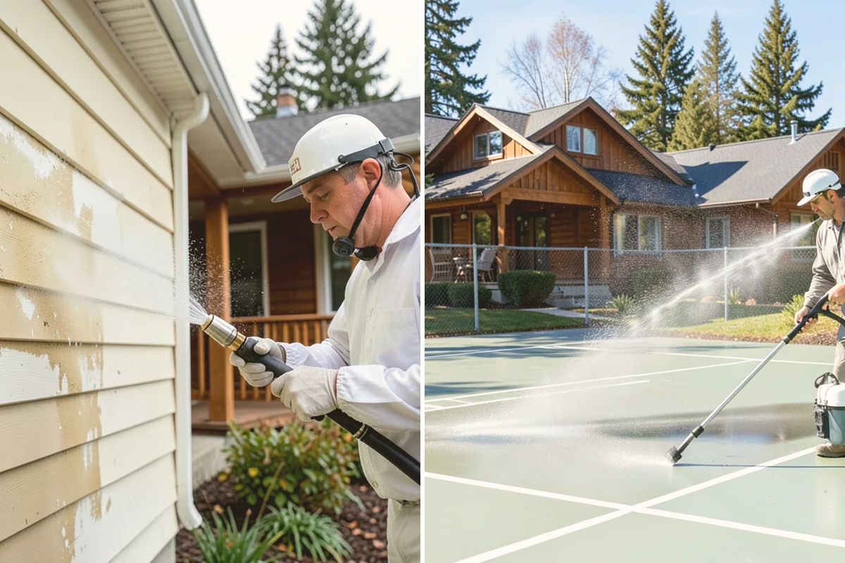 Irrigation Rust Removal in Langley, Island County, WA - Locate the rust staining and the irrigation cause