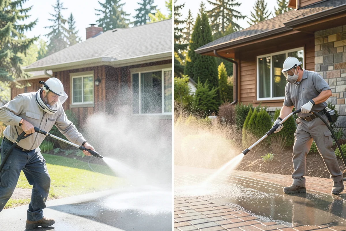 Irrigation Rust Removal in Medina, King County, WA - Locate the rust staining and the irrigation cause