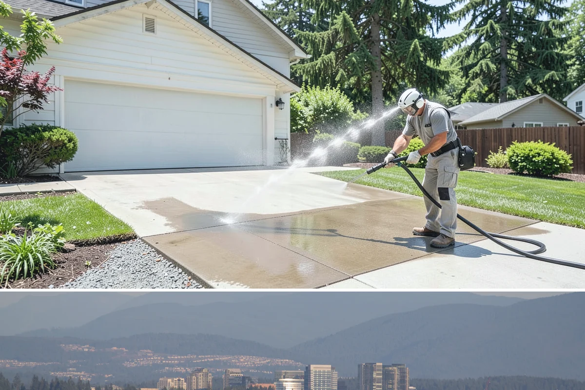 Irrigation Rust Removal in Medina, King County, WA - Remove irrigation rust during the summer watering season when the staining is active, and adjust sprinklers to prevent recurrence.