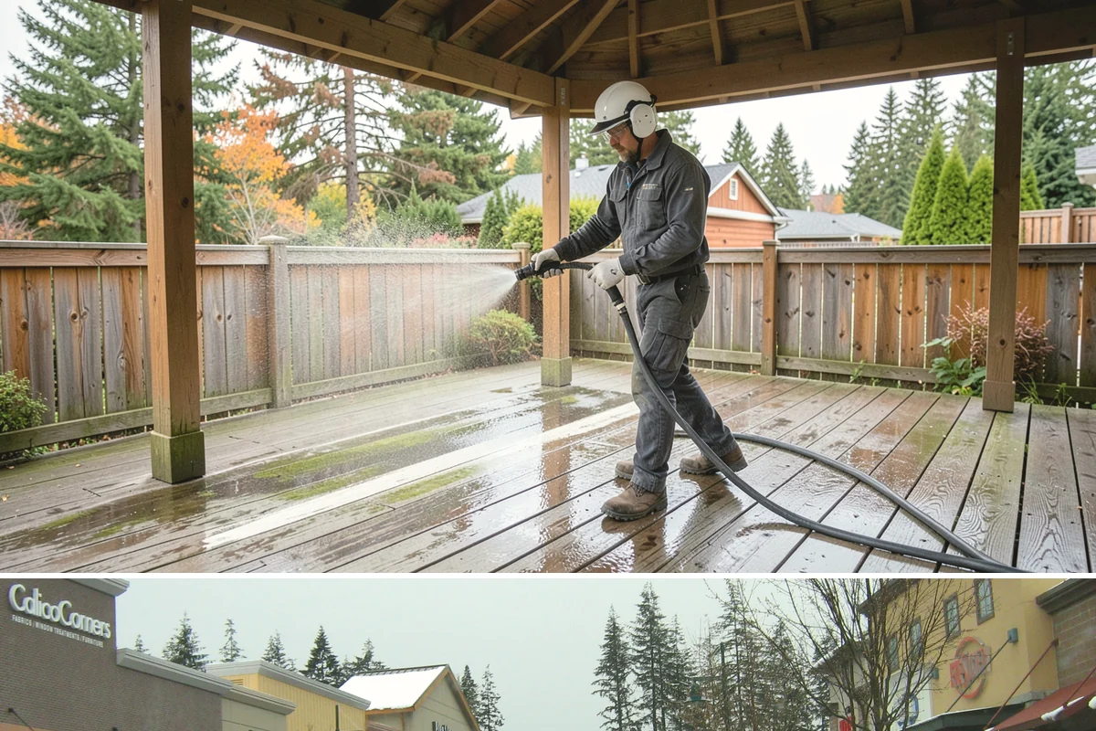 Irrigation Rust Removal in Mill Creek, Snohomish County, WA - Remove irrigation rust during the summer watering season when the staining is active, and adjust sprinklers to prevent recurrence.