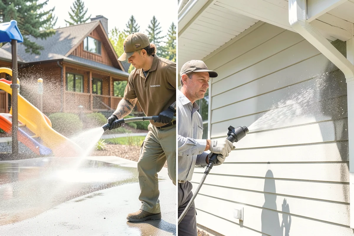Irrigation Rust Removal in Mountlake Terrace, Snohomish County, WA - Locate the rust staining and the irrigation cause