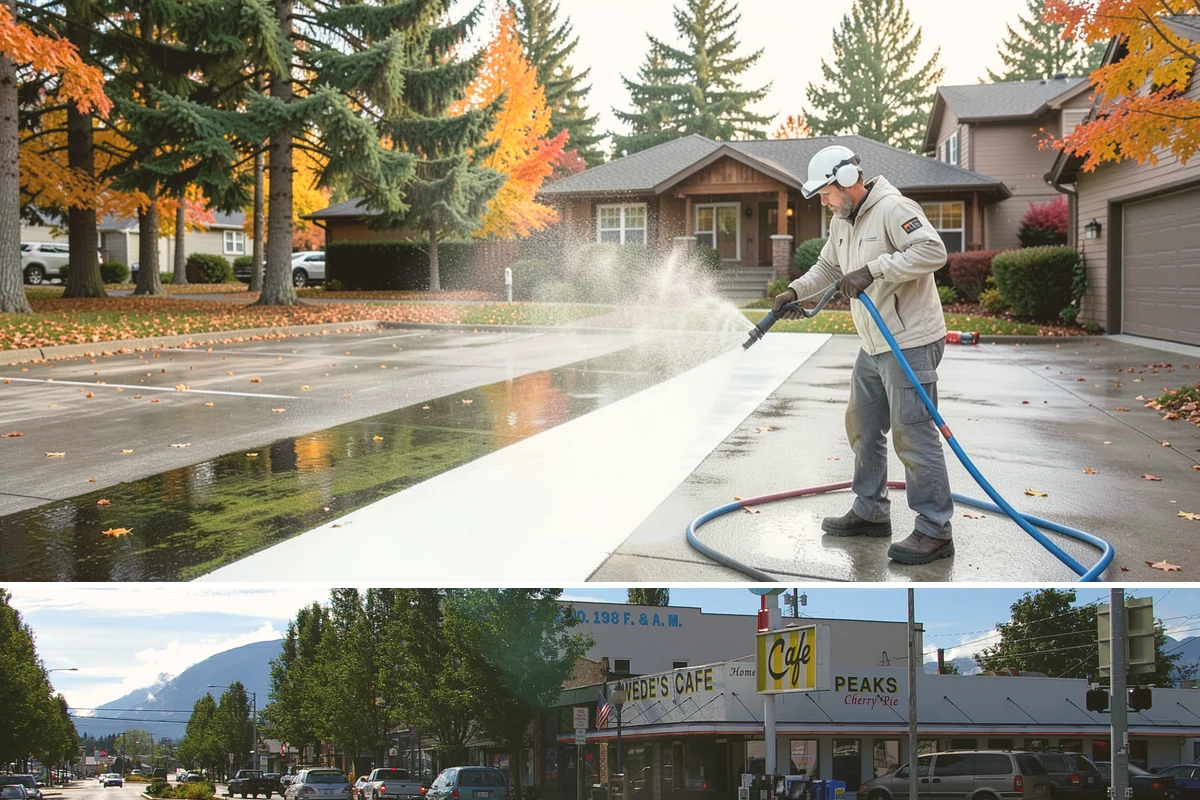 Irrigation Rust Removal in North Bend, King County, WA - Remove irrigation rust during the summer watering season when the staining is active, and adjust sprinklers to prevent recurrence.