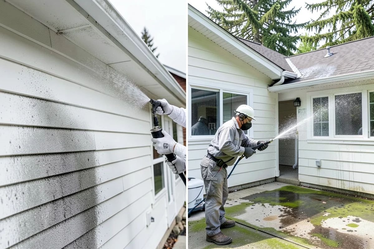Irrigation Rust Removal in Pacific, King County, WA - Locate the rust staining and the irrigation cause