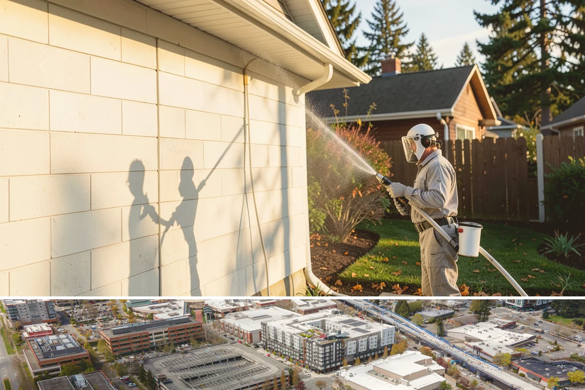 Irrigation Rust Removal in Redmond, King County, WA - Remove irrigation rust during the summer watering season when the staining is active, and adjust sprinklers to prevent recurrence.