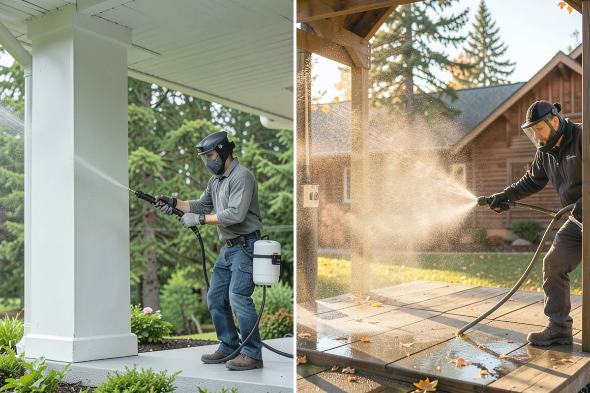 Irrigation Rust Removal in Roy, Pierce County, WA - Locate the rust staining and the irrigation cause