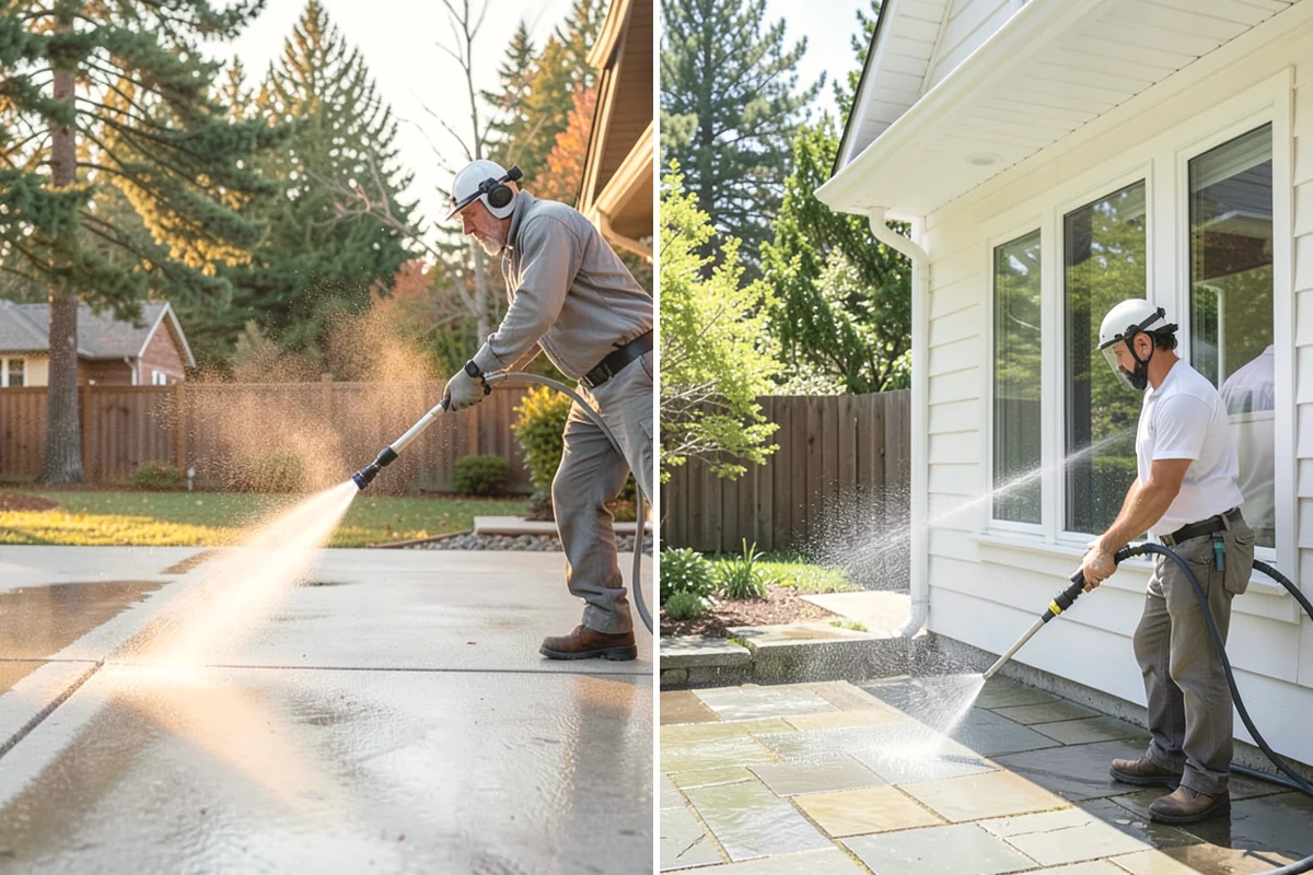 Irrigation Rust Removal in Ruston, Pierce County, WA - Locate the rust staining and the irrigation cause