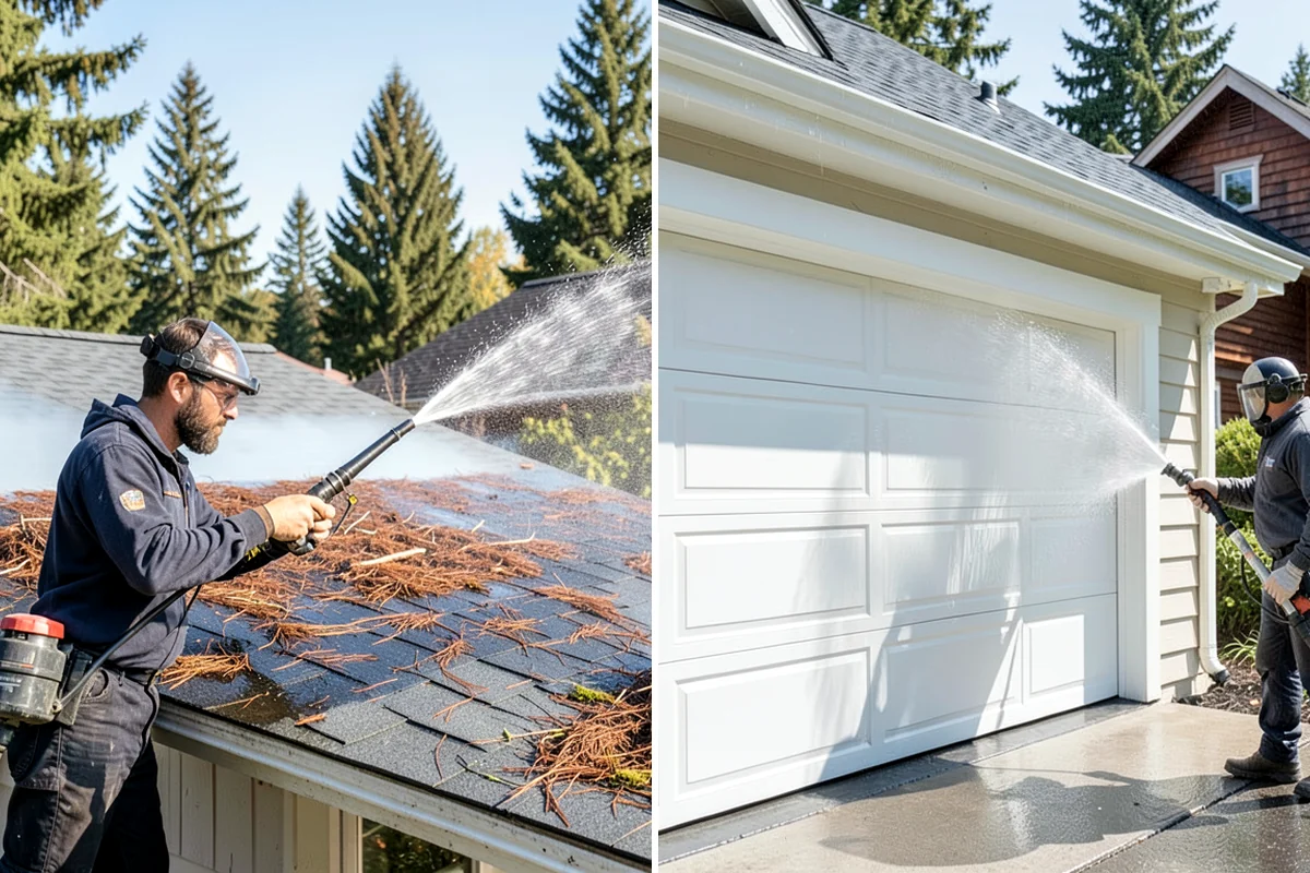 Irrigation Rust Removal in Snoqualmie, King County, WA - Locate the rust staining and the irrigation cause