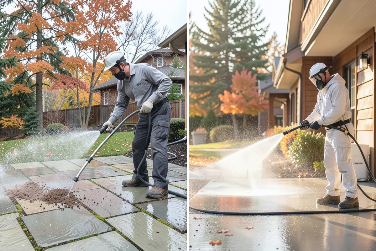 Irrigation Rust Removal in South Prairie, Pierce County, WA - Locate the rust staining and the irrigation cause