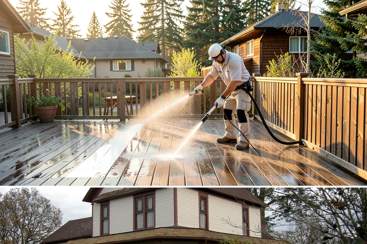 Irrigation Rust Removal in Sumner, Pierce County, WA - Remove irrigation rust during the summer watering season when the staining is active, and adjust sprinklers to prevent recurrence.