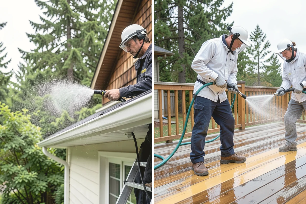 Irrigation Rust Removal in Tacoma, Pierce County, WA - Locate the rust staining and the irrigation cause