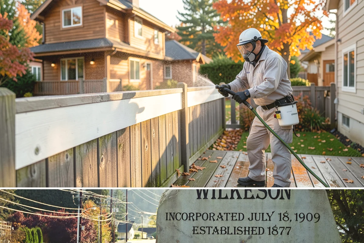 Irrigation Rust Removal in Wilkeson, Pierce County, WA - Remove irrigation rust during the summer watering season when the staining is active, and adjust sprinklers to prevent recurrence.