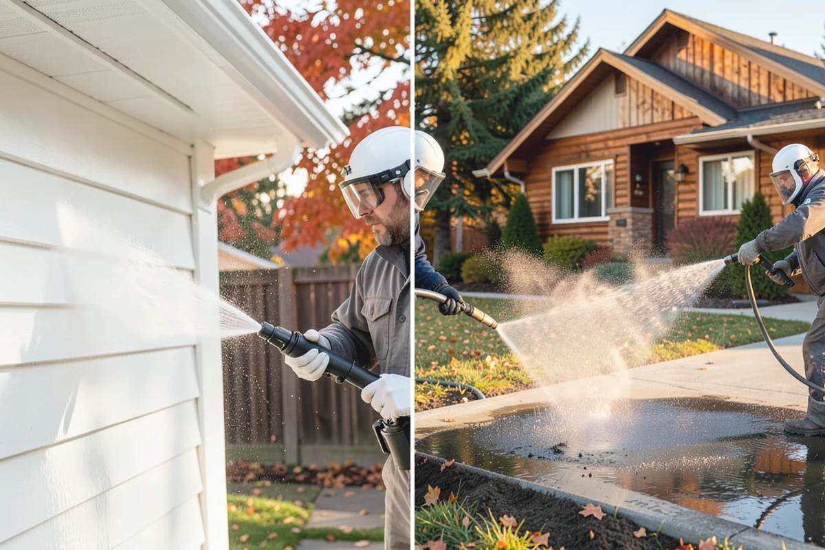 Irrigation Rust Removal in Woodinville, King County, WA - Locate the rust staining and the irrigation cause