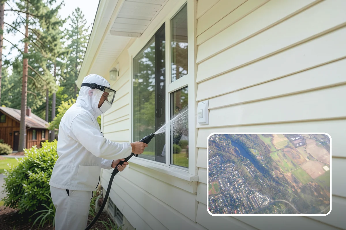 Lattice Cleaning in Algona, King County, WA - Clears moss and mud from crisscrossed lattice openings