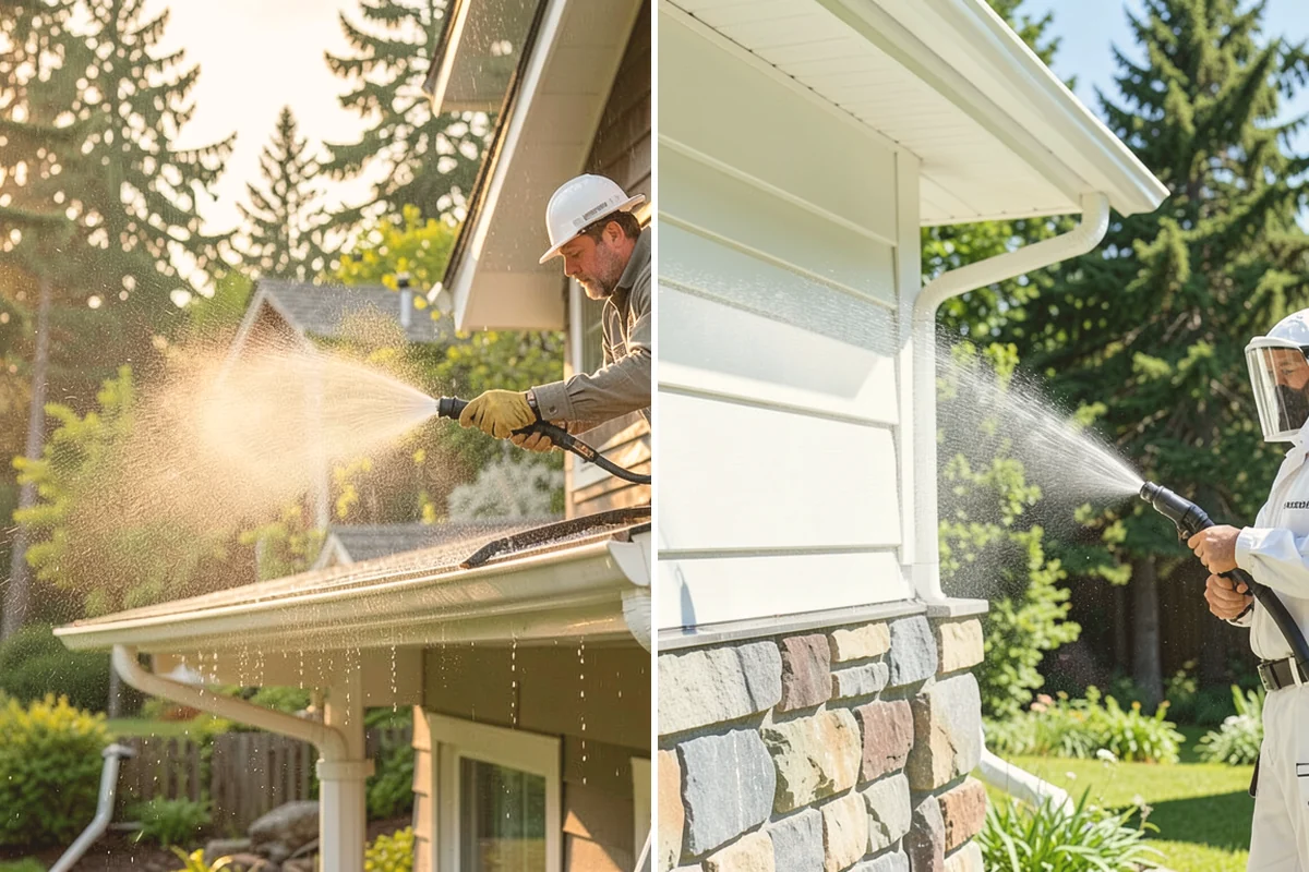 Lattice Cleaning in Algona, King County, WA - Clear loose debris lodged in the lattice openings
