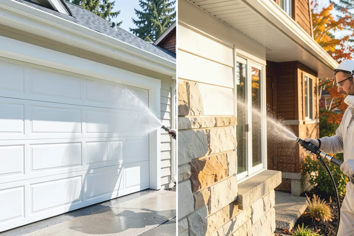 Lattice Cleaning in Bonney Lake, Pierce County, WA - Clear loose debris lodged in the lattice openings