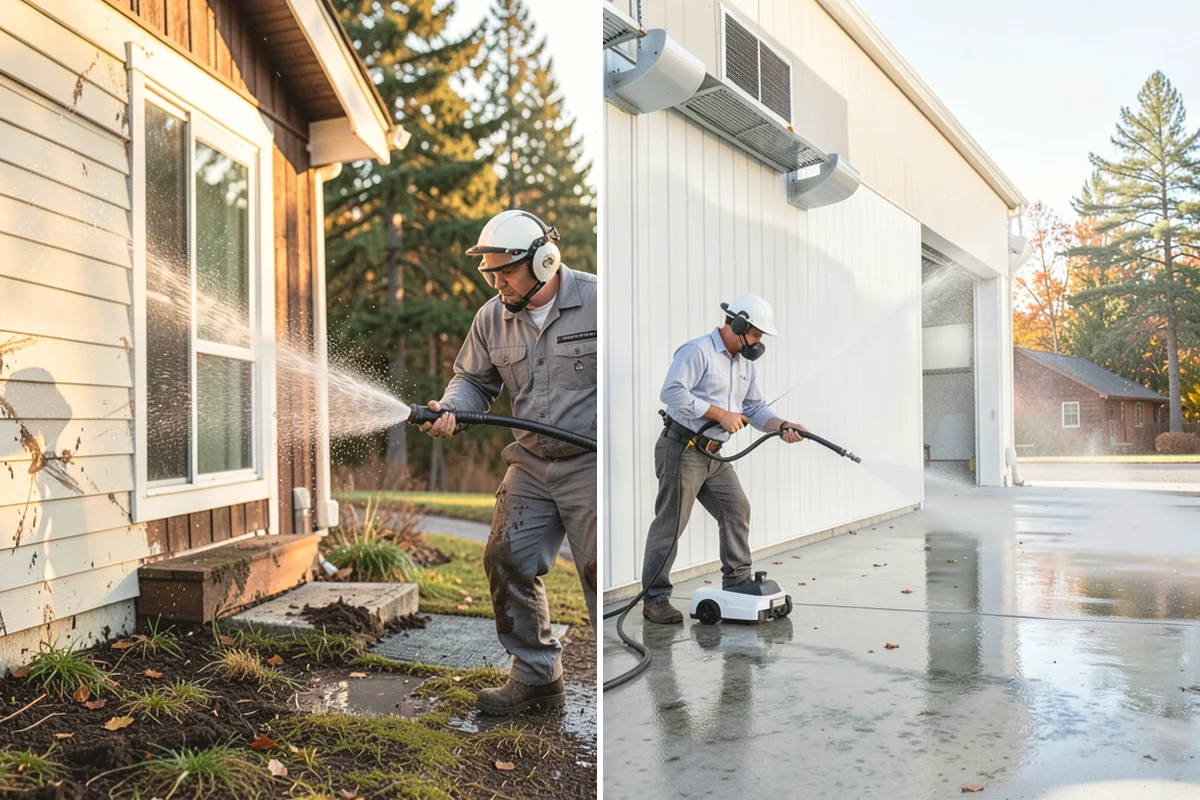 Lattice Cleaning in Burlington, Skagit County, WA - Clear loose debris lodged in the lattice openings