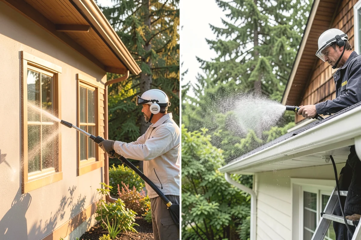 Lattice Cleaning in Carnation, King County, WA - Clear loose debris lodged in the lattice openings