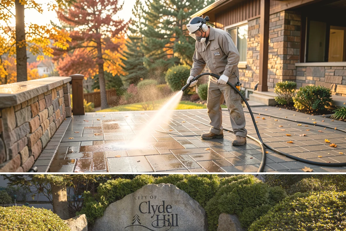 Lattice Cleaning in Clyde Hill, King County, WA - Spring cleaning clears the winter moss that clogs lattice and restores ventilation before summer humidity.