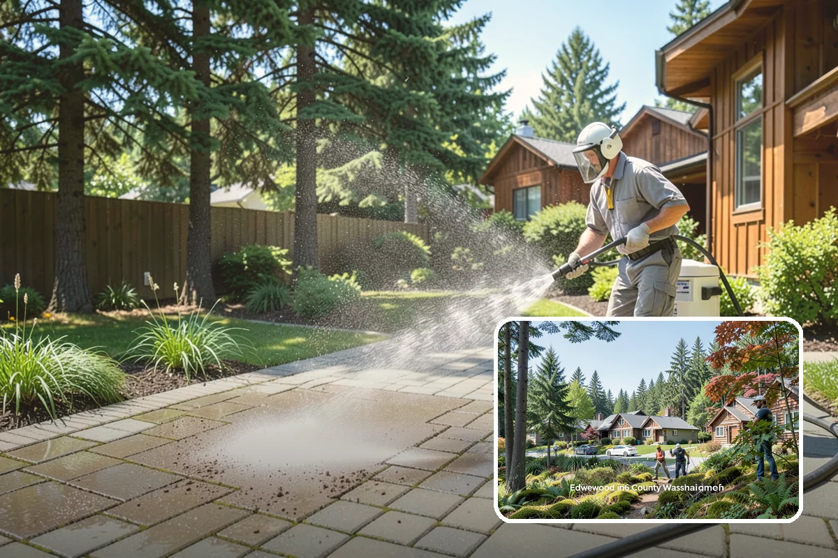 Lattice Cleaning in Edgewood, Pierce County, WA - Clears moss and mud from crisscrossed lattice openings