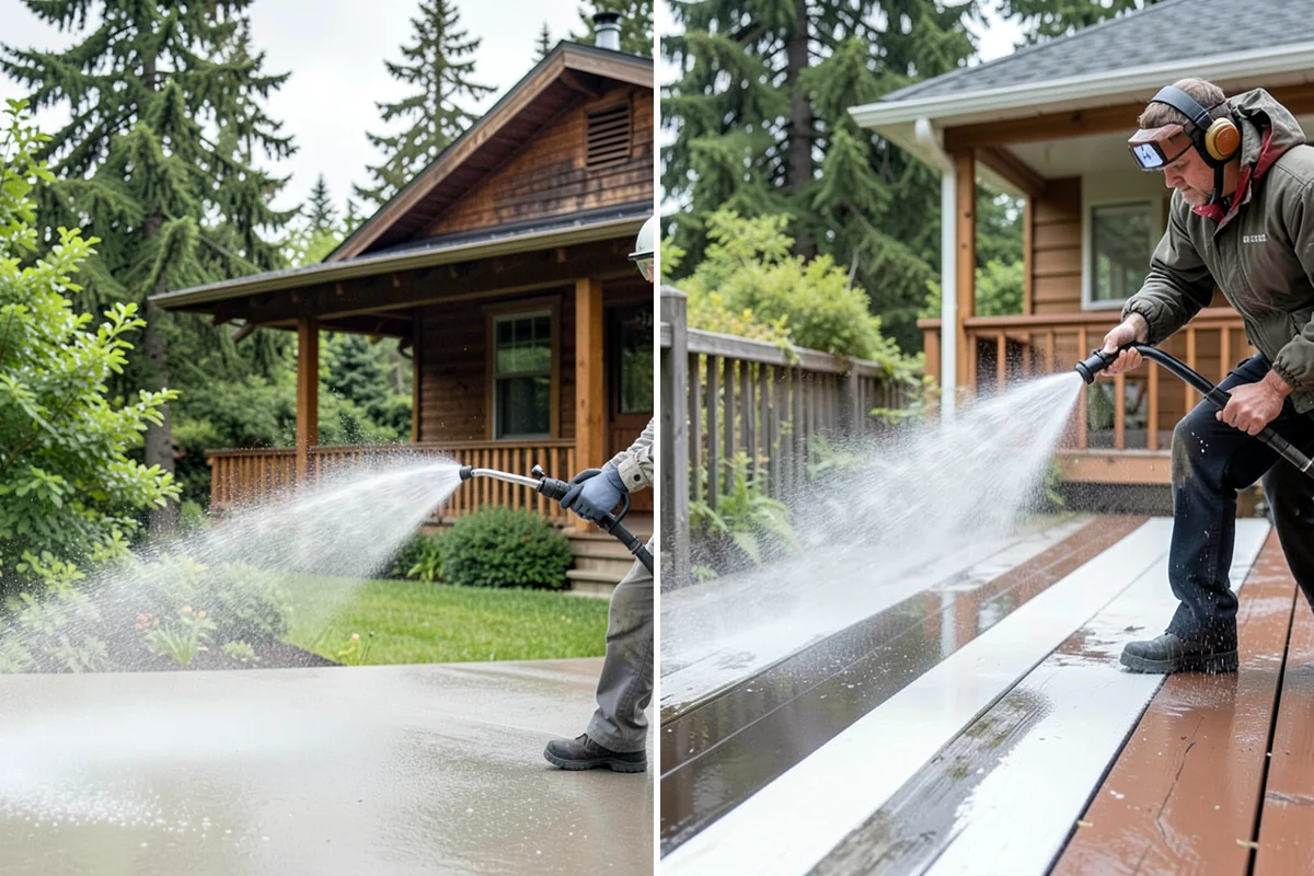Lattice Cleaning in Federal Way, King County, WA - Clear loose debris lodged in the lattice openings