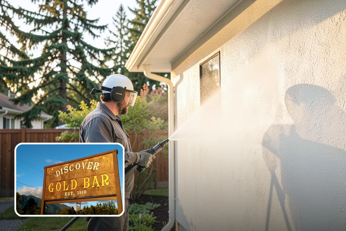 Lattice Cleaning in Gold Bar, Snohomish County, WA - Clears moss and mud from crisscrossed lattice openings