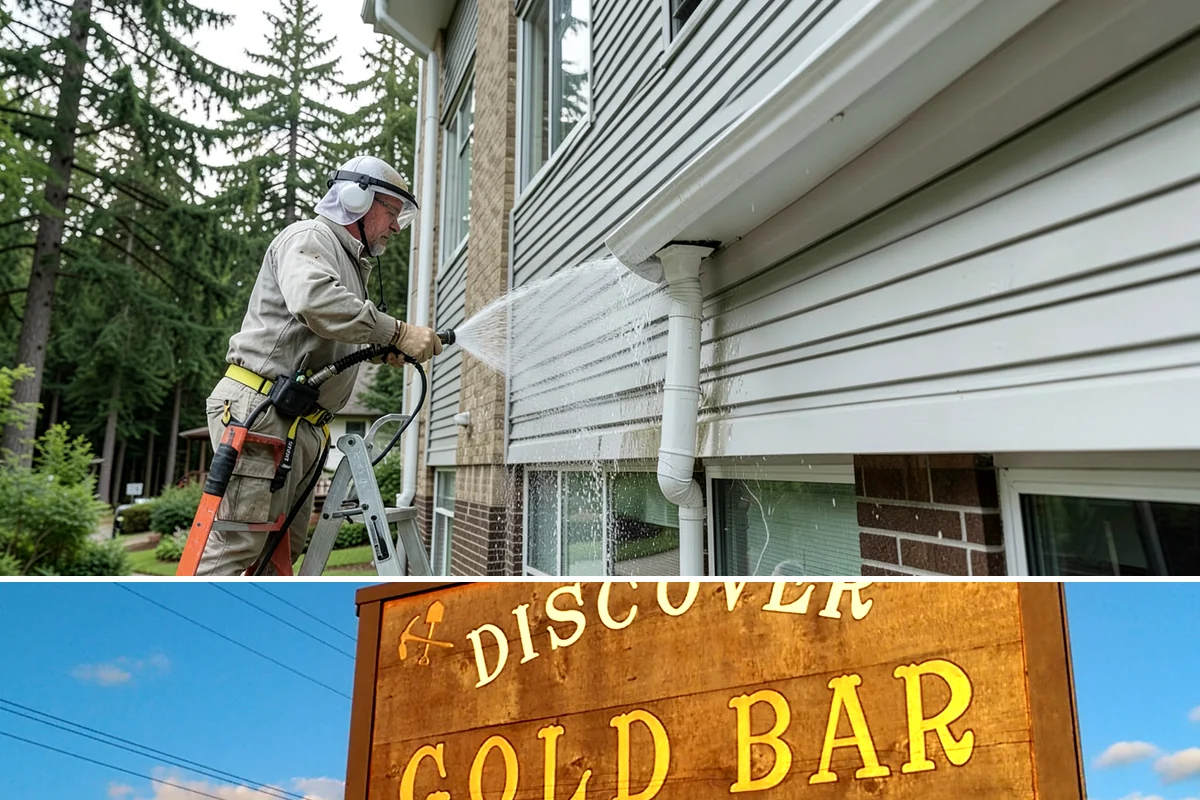 Lattice Cleaning in Gold Bar, Snohomish County, WA - Spring cleaning clears the winter moss that clogs lattice and restores ventilation before summer humidity.