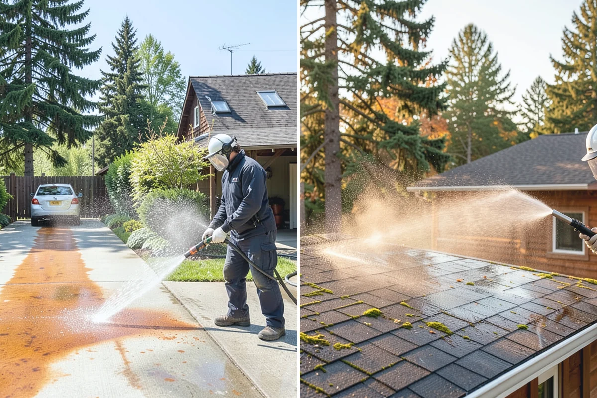 Lattice Cleaning in Granite Falls, Snohomish County, WA - Clear loose debris lodged in the lattice openings