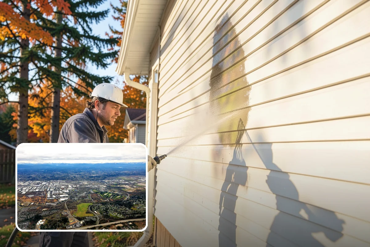 Lattice Cleaning in Kent, King County, WA - Clears moss and mud from crisscrossed lattice openings