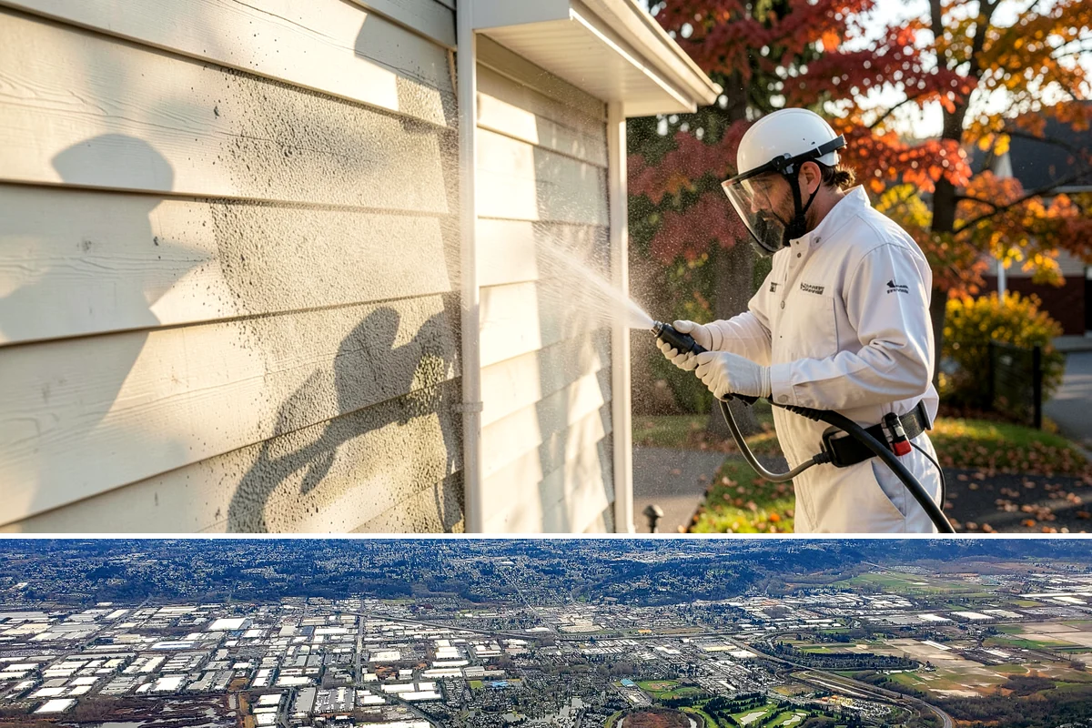 Lattice Cleaning in Kent, King County, WA - Spring cleaning clears the winter moss that clogs lattice and restores ventilation before summer humidity.