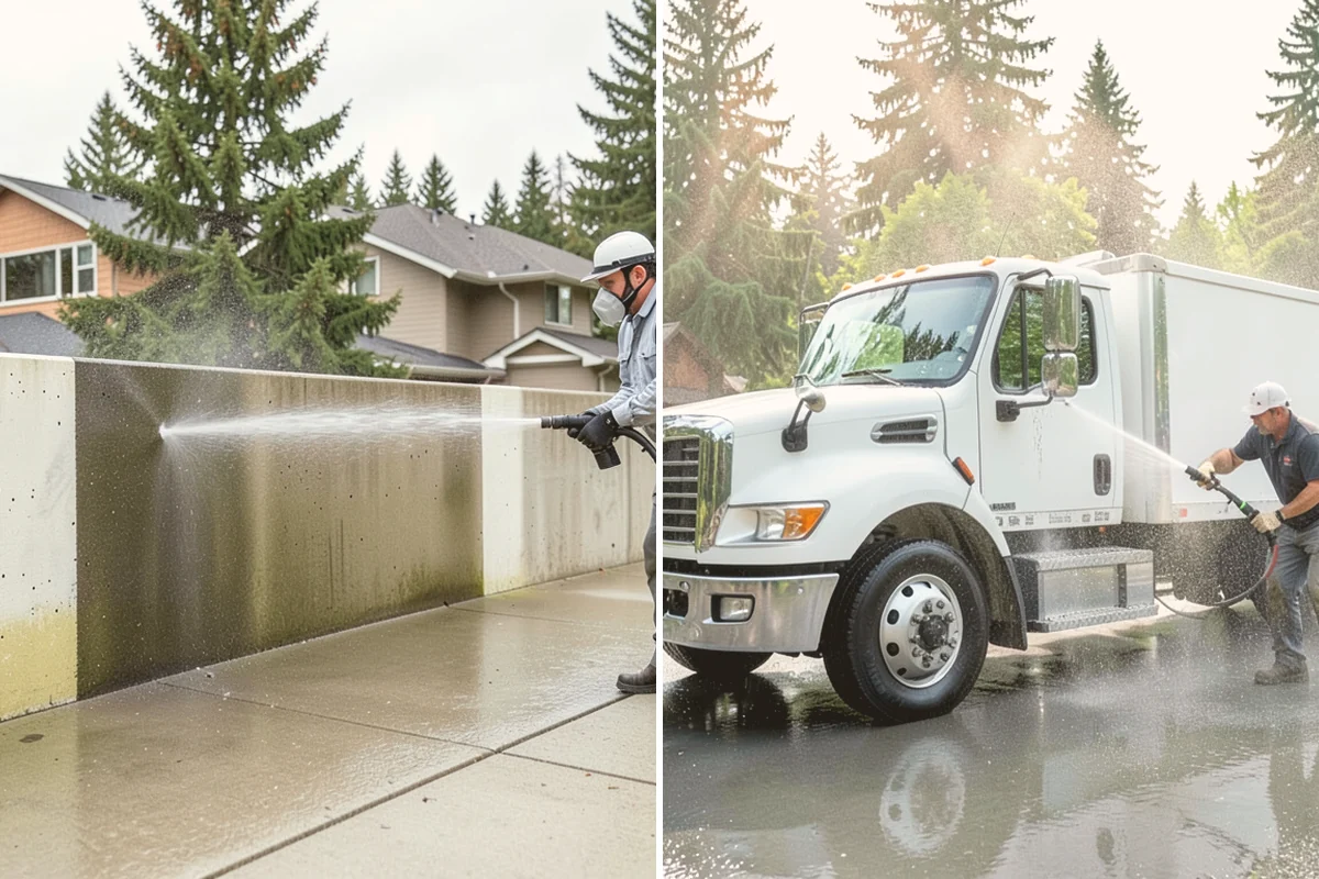 Lattice Cleaning in Kirkland, King County, WA - Clear loose debris lodged in the lattice openings