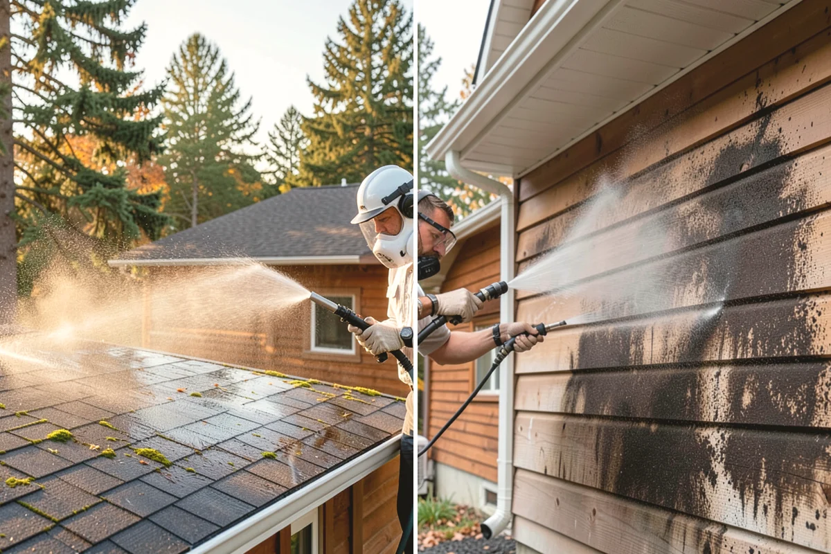 Lattice Cleaning in La Conner, Skagit County, WA - Clear loose debris lodged in the lattice openings