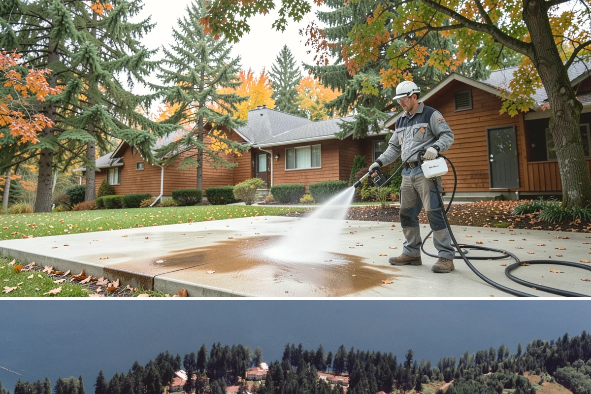 Lattice Cleaning in Lakewood, Pierce County, WA - Spring cleaning clears the winter moss that clogs lattice and restores ventilation before summer humidity.