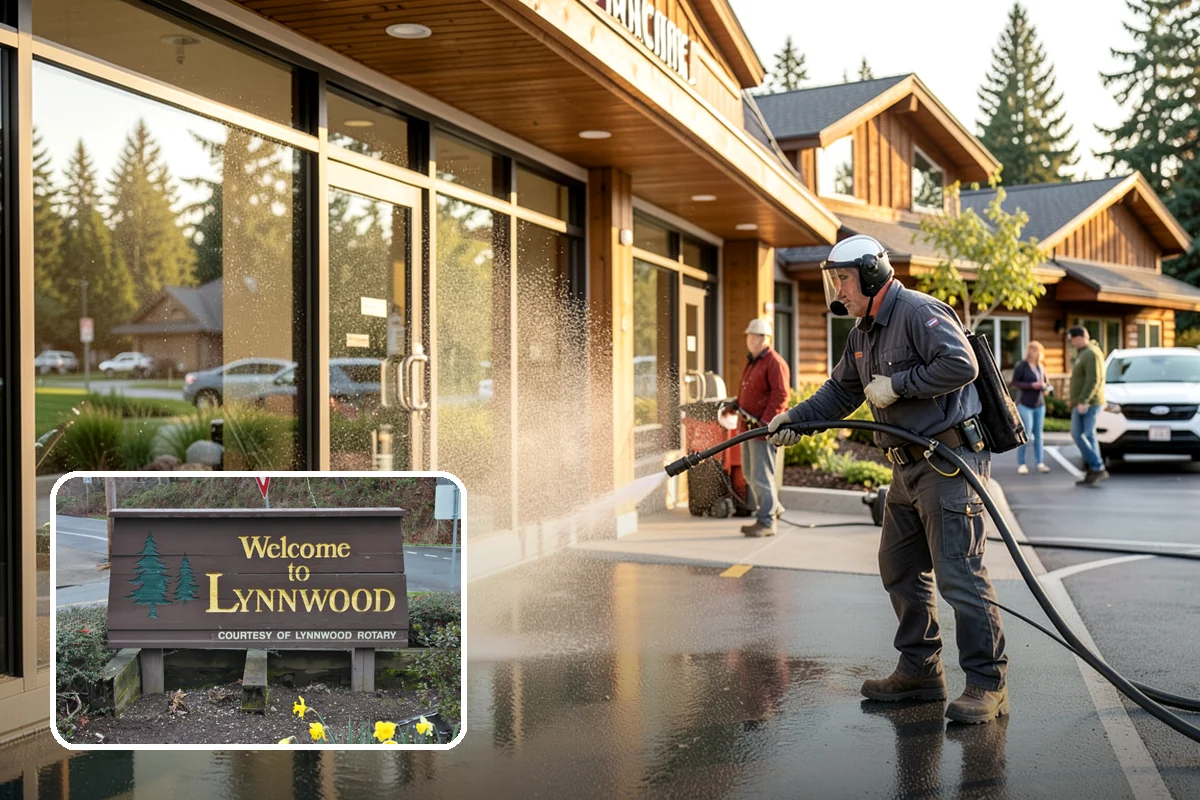 Lattice Cleaning in Lynnwood, Snohomish County, WA - Clears moss and mud from crisscrossed lattice openings