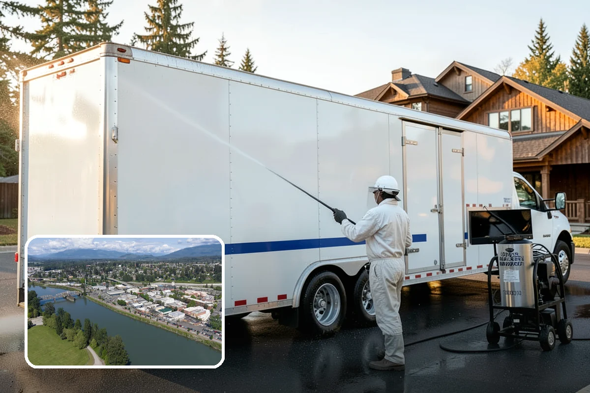 Lattice Cleaning in Mount Vernon, Skagit County, WA - Clears moss and mud from crisscrossed lattice openings