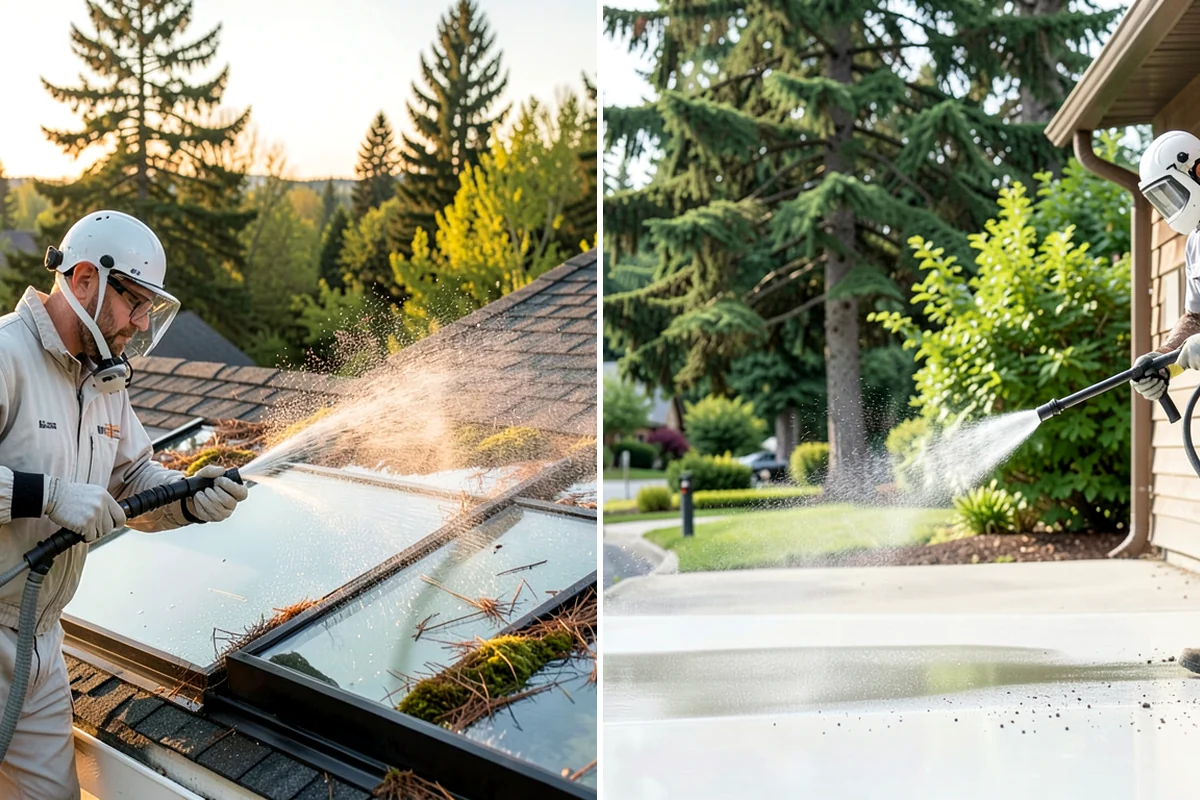 Lattice Cleaning in Pacific, King County, WA - Clear loose debris lodged in the lattice openings