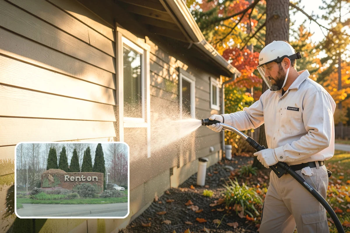 Lattice Cleaning in Renton, King County, WA - Clears moss and mud from crisscrossed lattice openings