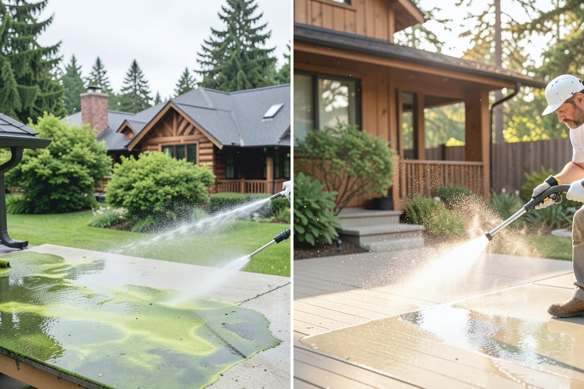 Lattice Cleaning in Roy, Pierce County, WA - Clear loose debris lodged in the lattice openings