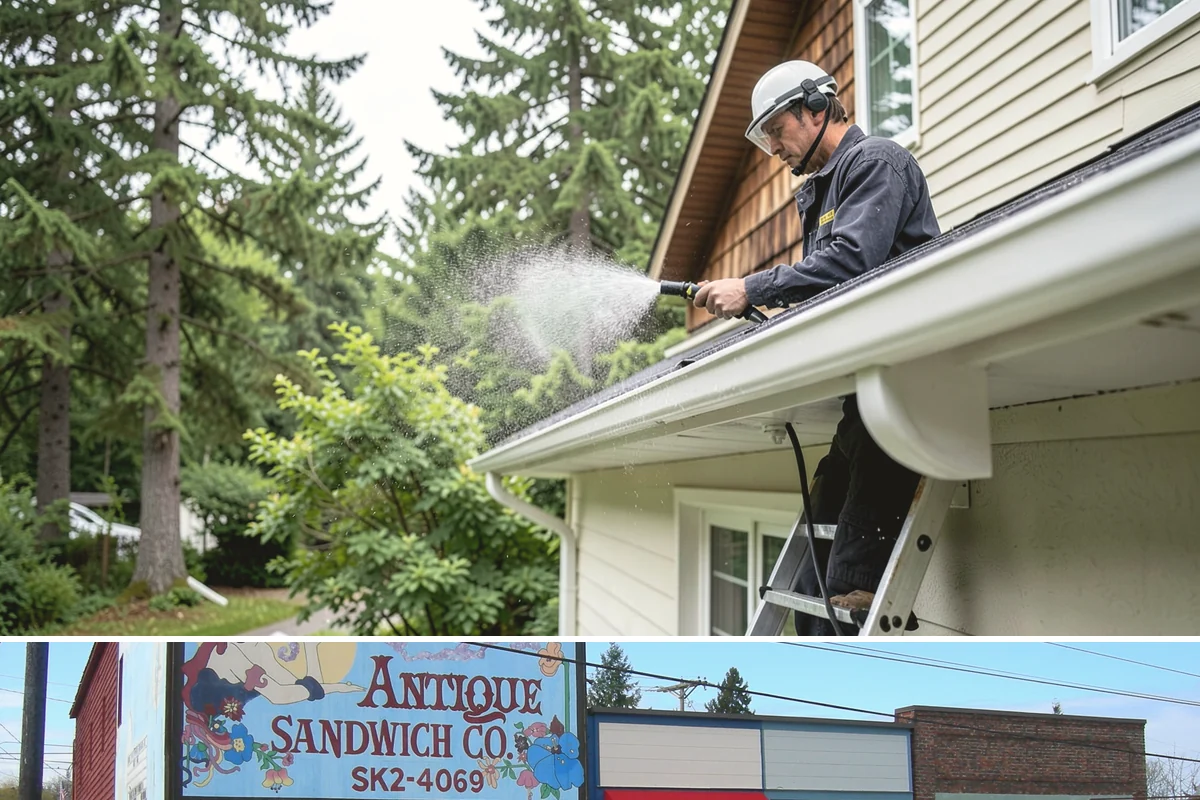 Lattice Cleaning in Ruston, Pierce County, WA - Spring cleaning clears the winter moss that clogs lattice and restores ventilation before summer humidity.